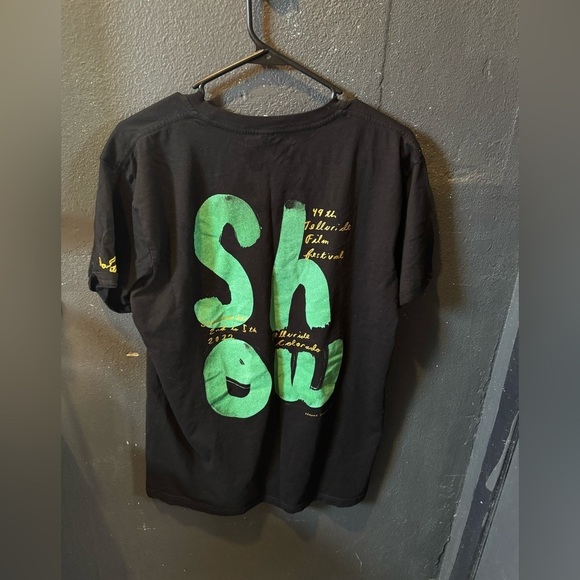 Men’s Telluride Film Festival 49th 2022 Staff Short Sleeve Shirt Size L - Picture 2 of 3